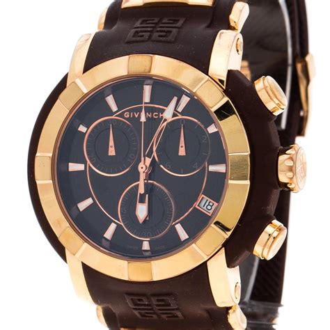 givenchy gv 5213j|Givenchy Brown Rose Gold Stainless Steel GV.